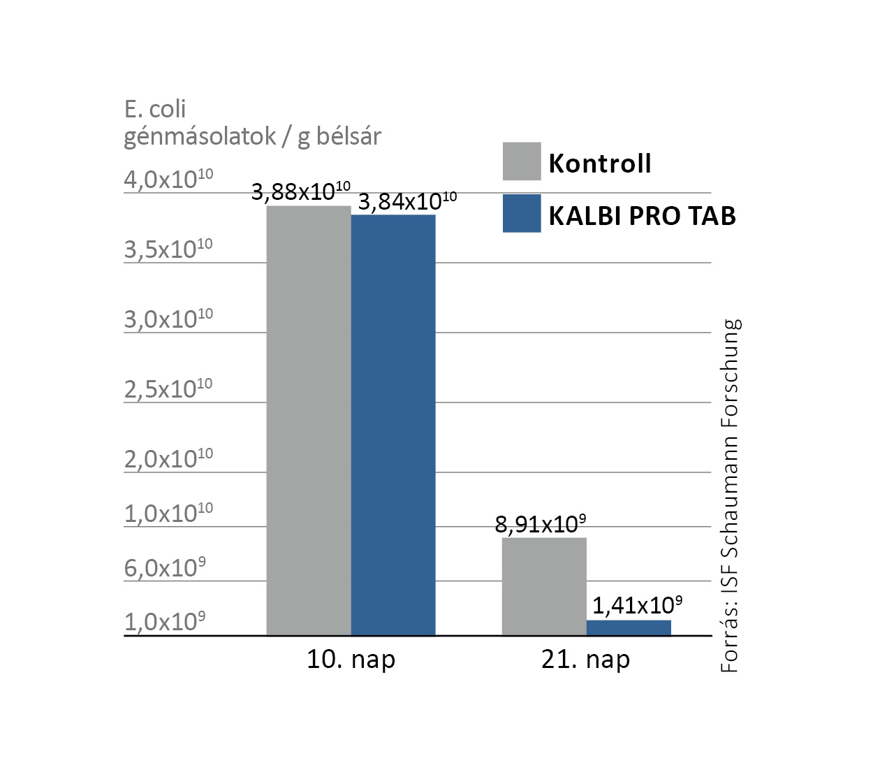 A KALBI PRO TAB tejsavbaktériumai csökkentik a patogének szaporodását