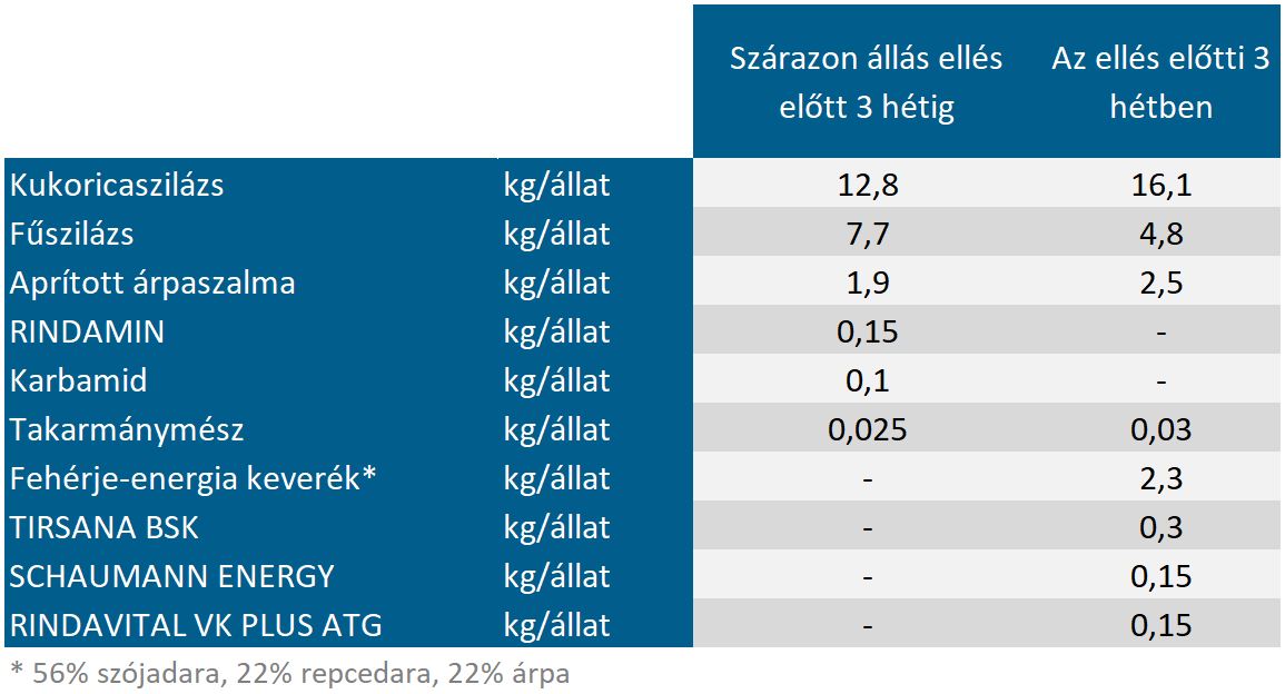 A Kandelin mezőgazdasági vállalat száraz ménesadagja